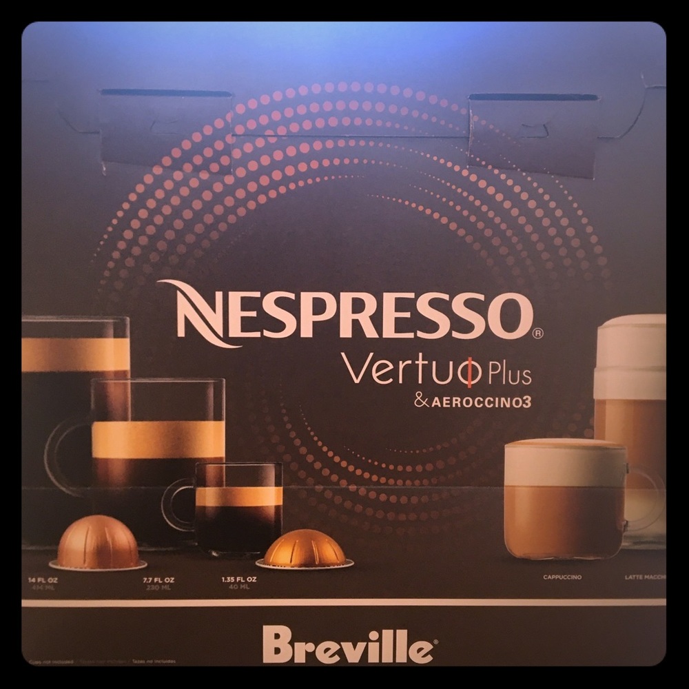 Nespresso Vertuo Plus + Aeroccino3